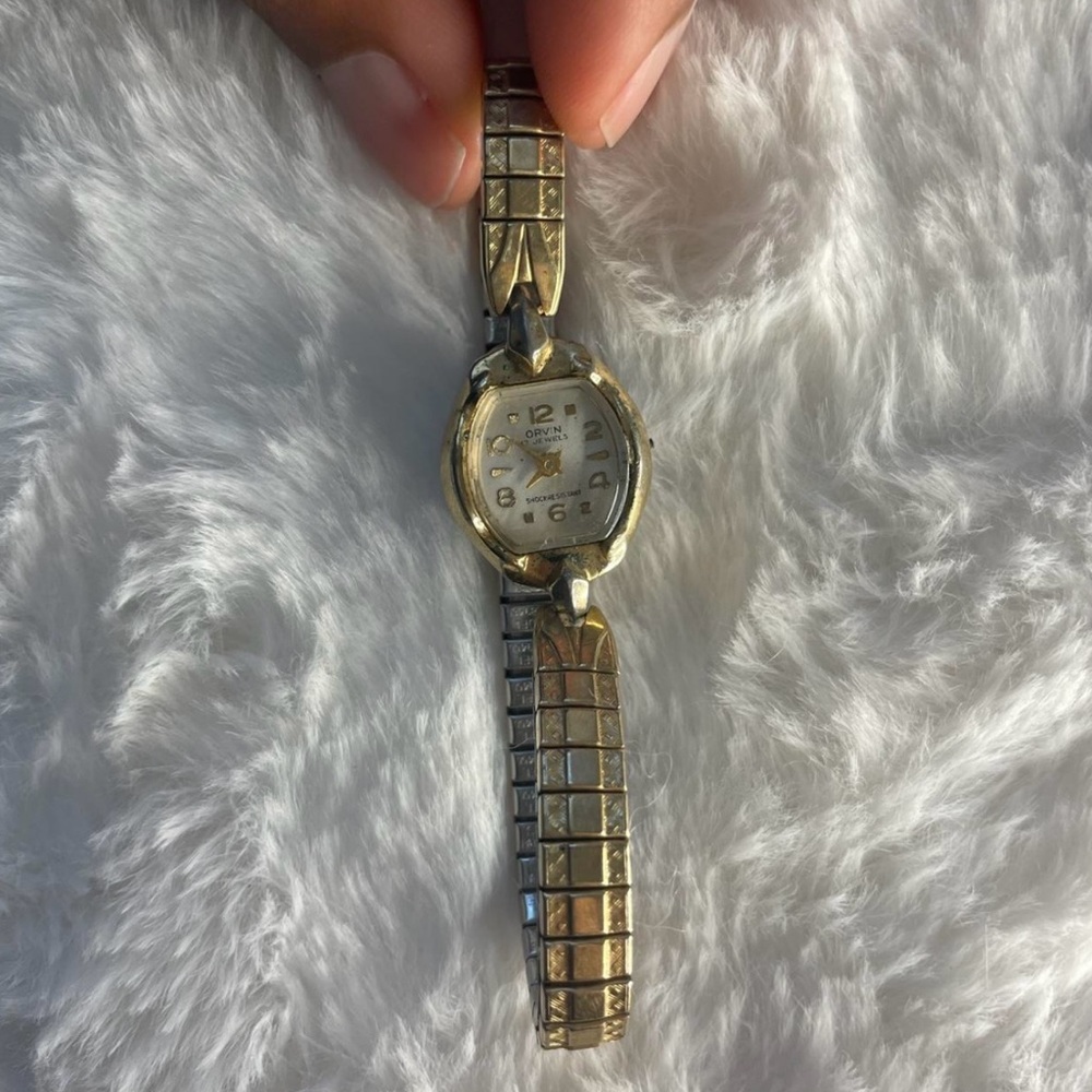 Orvin 17 Jewels Gold Vintage Women’s Watch